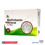 قرص مولتی ویتامین مینرال آقایان ویتامین لایف 30 عددی